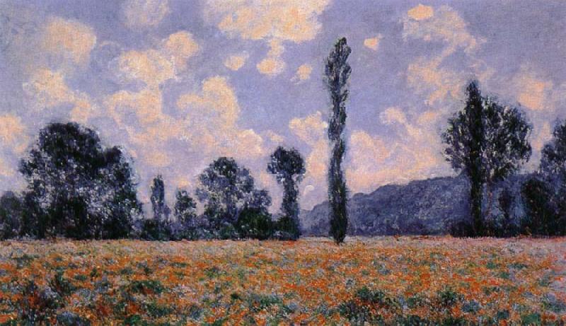 Claude Monet Field of Poppies oil painting image